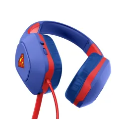 Słuchawki przewodowe z mikrofonem Trust GXT 415SM Nauszne Niebieski Superman