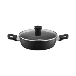 AMBITION Alto 28 cm - patelnia głęboka z pokrywką z powłoką nieprzywierającą