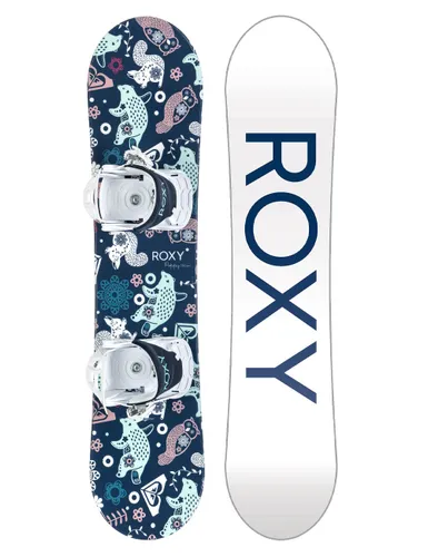 Zestaw snowboardowy Roxy Poppy Package (deska + wiązanie Poppy Speed Strap) - Długość (cm) - 100