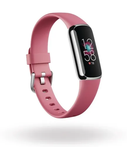 Фитнес-браслет Fitbit by Google Luxe розовый