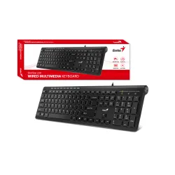 Klawiatura membranowa Genius Slimstar 230 II Czarny