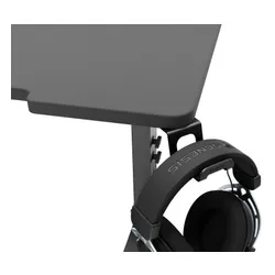 Biurko gamingowe narożne GENESIS Holm Modular 160 Czarny