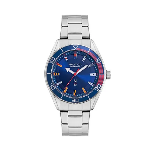 Nautica N-83 Finn World Napfws004 Gümüş / Donanma Saati