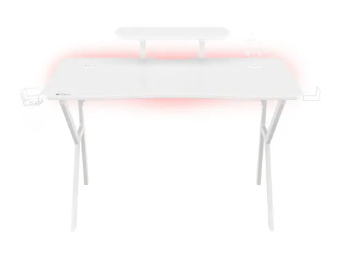 Biurko Genesis Holm 320 RGB 120cm Biały