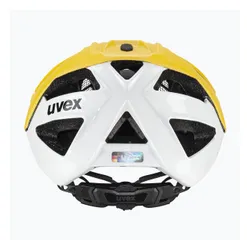 Kask rowerowy UVEX Quatro CC sunbee/white matt