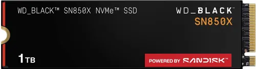 Dysk SSD WD Black SN850X 1TB PCIe Gen4 x4 Bez radiatora
