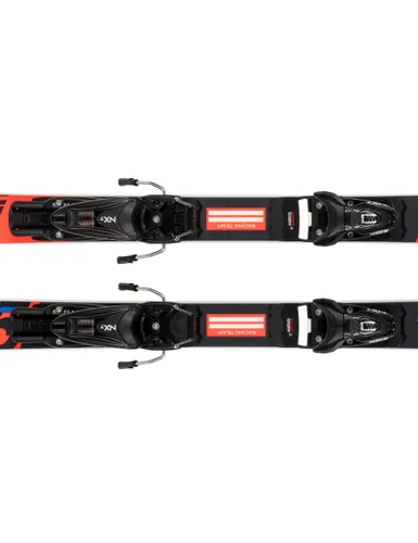 Narty gigantowe sportowe dziecięce ROSSIGNOL ATHLETE GS PRO + wiązanie LOOK NX7 z GRIP WALK - Długość (cm) - 135