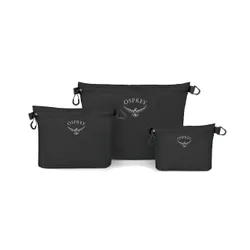 Zestaw organizerów Osprey Ultralight Zipper Sack Set - black