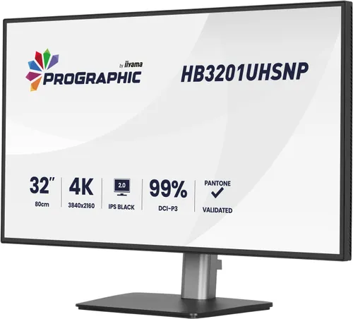 Monitor IIYAMA ProGraphic HB3201UHSNP-B1 31.5" 3840x2160px IPS 4 ms