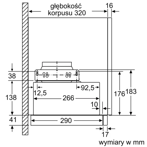 Okap Siemens LI64MA531 Srebrny