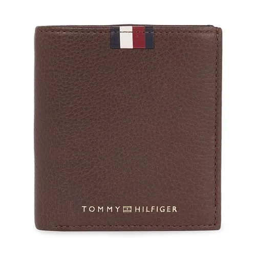 Мужской кошелек Tommy Hilfiger Th Corp Leather Trifold Am0am11597 Coffee Bean GB6