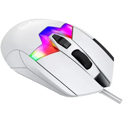 Myszka gamingowa Lorgar MSP80 RGB Biały