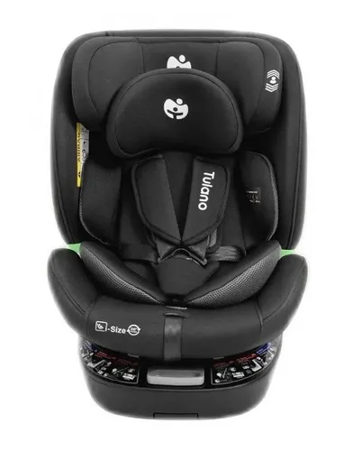 Fotelik samochodowy TULANO Loom 35 40-150 cm (0-36 kg) Czarny