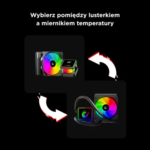 Chłodzenie Rampage Infinite V120 Biały