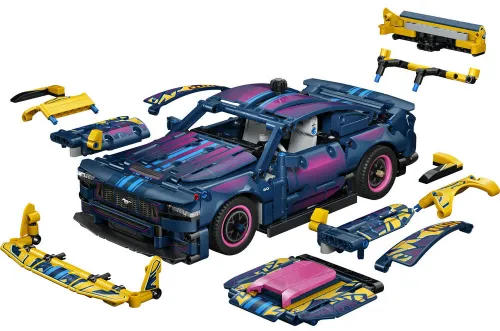 LEGO 42236 Technic: автомобиль Ford Mustang GT, набор блоков 10+