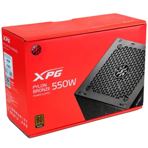 Zasilacz XPG Pylon 550W 80+ Bronze Czarny