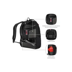 Plecak na laptopa Wenger Carbon Pro Compact - black