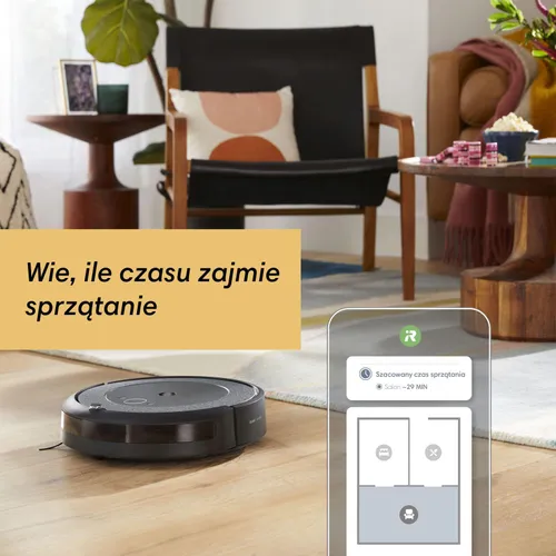 Робот-пылесос iRobot Roomba I5 + станция очистки создание карты комнаты 70 дБ