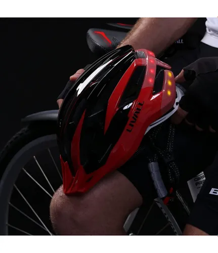 Kask rowerowy LIVALL MT1 Neo Czerwony MTB z lampką (rozmiar L)