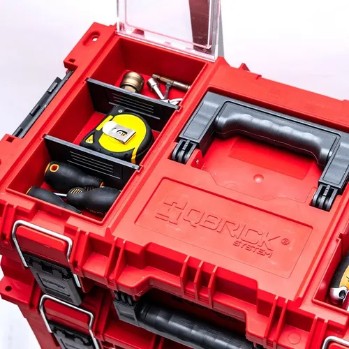 Skrzynia na narzędzia QBRICK Prime Toolbox 150 Profi Red Ultra HD Custom