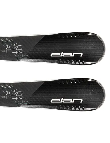 Narty damskie ELAN CRYSTAL + wiązania ELAN EL 9.0 z GRIP WALK - Długość (cm) - 152