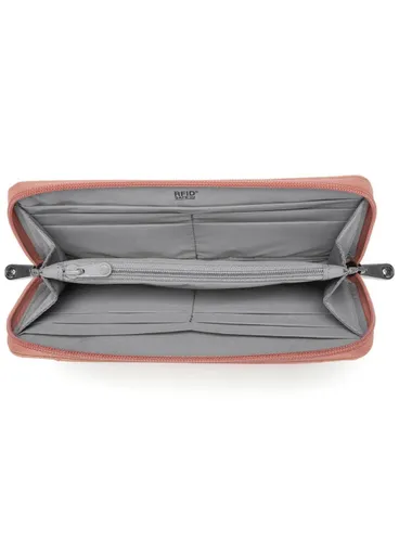 Кошелек Pacsafe RFIDsafe Continental Anti-theft Wallet - rose