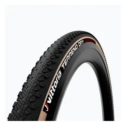 Opona rowerowa Vittoria Gravel Terreno Dry G2.0 TLR 700 x 47C czarny/beżowy