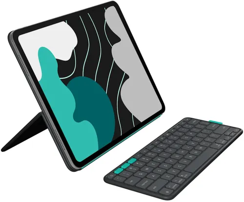Etui na iPad Air / iPad Pro LOGITECH Flip Folio Grafitowy Klawiatura