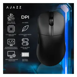 Myszka gamingowa Ajazz AJ179 V2 MAX Czarny