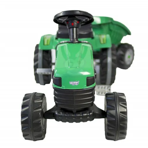 Woopie Traktor na Pedały Farmer GoTrac MAXI z Przyczepą Ciche Koła