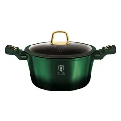 Zestaw garnków BERLINGER HAUS Emerald Metallic Line BH-7043 (17 elementów)