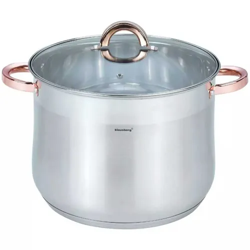 Klausberg Garnek Gastro Z Pokrywą 28Cm 13L Kb-7795