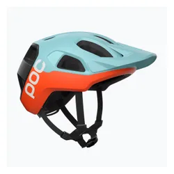 Kask rowerowy POC Cularis indicolite blue matt/carnelian orange matt