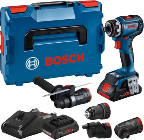 Wiertarko-wkrętarka BOSCH Professional GSR 18V-90 FC 06019K6200 zestaw akumulatorów