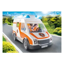 Playmobil ışık ve sesle ambulans (70049)