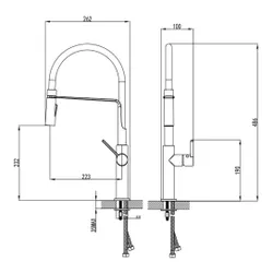 Bateria ŚMIGIELSKI Galman Czarny mat