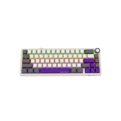 Klawiatura mechaniczna Lorgar KBP70MW Toxic Purple Beżowy