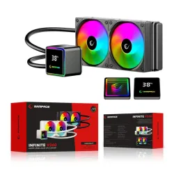 Chłodzenie Rampage Infinite V240 ARGB Biały