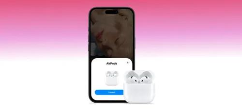Apple AirPods 5 z bezprzewodowym etui ładującym