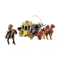 Playmobil Zestaw z figurkami 71862 Napad na dyliżans na Dzikim Zachodzie