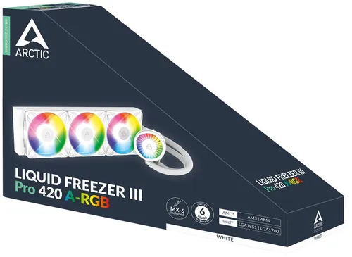 Chłodzenie CPU ARCTIC Liquid Freezer III Pro 420 A-RGB