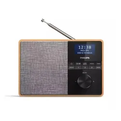 Radioodbiornik Philips TAR5505/10 Radio FM DAB+ Bluetooth Beżowy