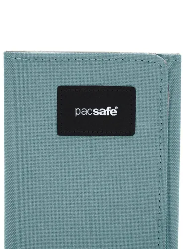 Portfel antykradzieżowy Pacsafe RFIDsafe Trifold Wallet - fresh mint
