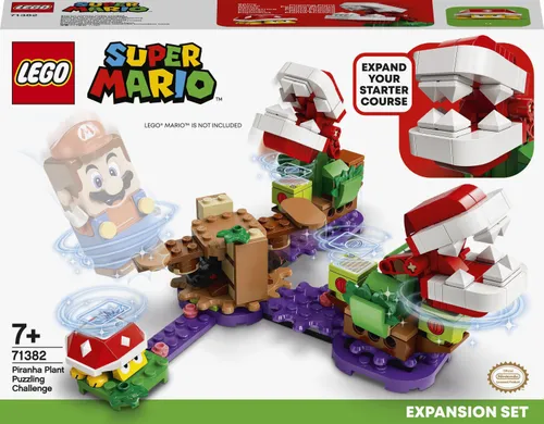 LEGO Super Mario Piranha Plant'ın zorlu görevi-ekstra Set (71382)