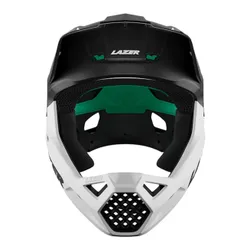 Kask rowerowy LAZER Chase KinetiCore Biało-czarny mat Full Face (rozmiar M)