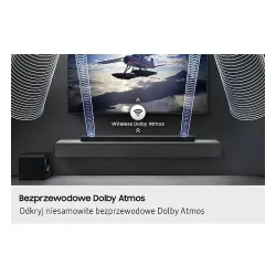 Soundbar Samsung HW-QS700F 3.1.2 Wi-Fi Bluetooth AirPlay Chromecast Dolby Atmos