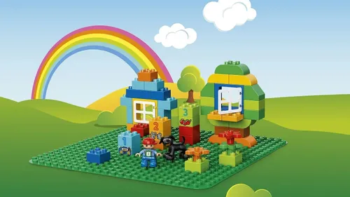 LEGO DUPLO 2304ЗЕЛЕНАЯ строительная пластина