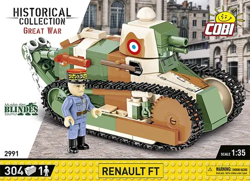 Конструктор COBI Renault FT