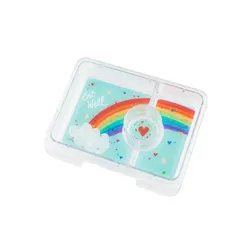 Śniadaniówka / lunchbox dziecięcy Yumbox Snack - Miami aqua / rainbow