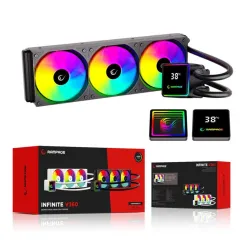 Chłodzenie Rampage Infinite V360 ARGB Czarny